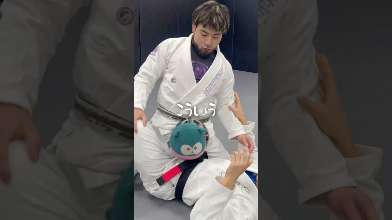 ぽこ◯んを使ってパスガードします。