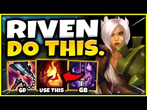 TEST YOUR RIVEN SKILLS IN S12 (BEST SKILL MATCHUP) - S12 RIVEN TOP GAMEPLAY! (Season 12 Riven Guide)