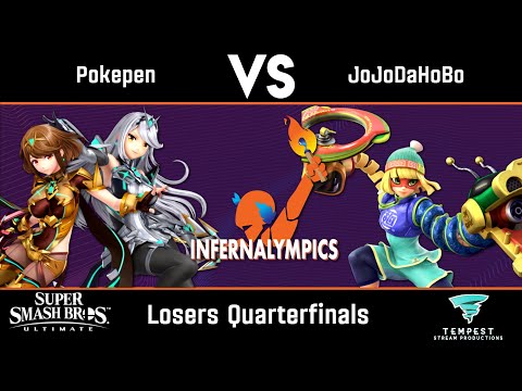 Pokepen (Pyra/Mythra) VS JoJoDaHoBo (Min Min) - Losers Quarterfinals - Domino Effect: Infernalympics