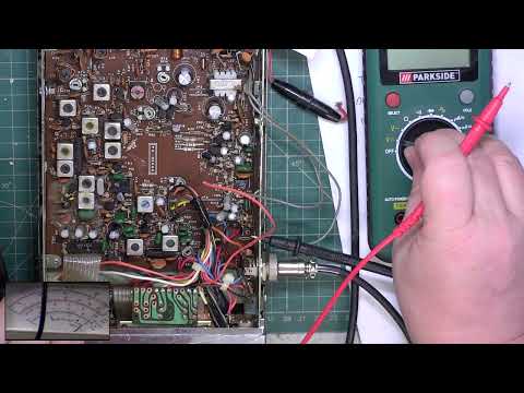 Uniden Uniace 100 CB27/81 UKFM CB radio - repair, alignment & demodify from daft roger bleep