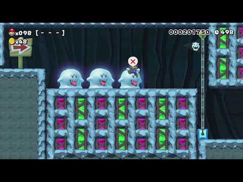 FACETIOUS ENTICEMENT ~ Easy 100 Mario Challenge - Super Mario Maker - No Commentary 1bq