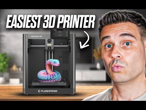 Unboxing & First Setup - Flashforge Adventurer 5M