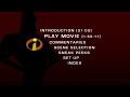 The Incredibles 2004 DVD Menu Walkthrough Effects