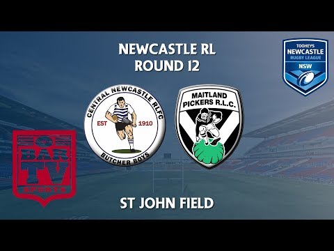 2018 Newcastle RL 1st Grade Round 12 - Central Newcastle Butcher Boys v Maitland Pickers