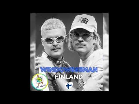 Windows95man and Henri Piispanen "No rules" - Eurovision 2024 Finland FAN ARTS