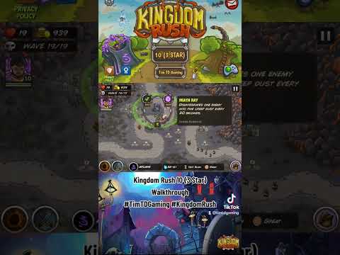 Kingdom Rush 10 (3 Star) Walkthrough #TimTDGaming #KingdomRush #kingdomrush #towerdefense #game