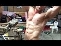 Flexing Muscles In Garage | Aesthetics Motivation #34