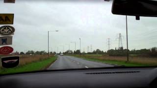 preview picture of video 'Yorkshire Road Trip-driving in England--Haxby to Monks cross and return.'
