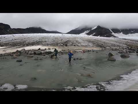 På väg ner från Balgatjiegna. Sarek. Luohttolahko