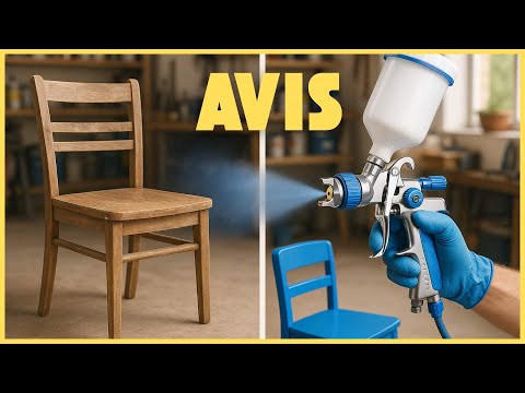 Pistolet HVLP Vanwoke : mon test complet du modèle basse pression