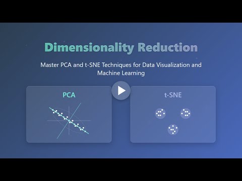 Dimensionality Reduction Explained: PCA & t-SNE for Beginners!