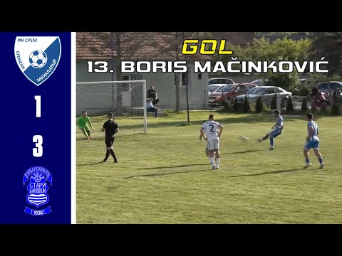 GOL: Boris Macinkovic | 42' DUNAV | Srem-Dunav 1:3