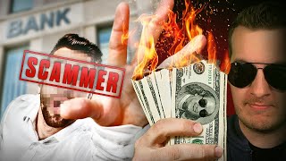 Scammers Think I'm A REAL BANK (and lost everything)