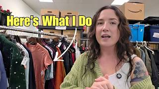 Goodwill Opening Thrift Haul to Sell on Ebay, Poshmark, and Depop