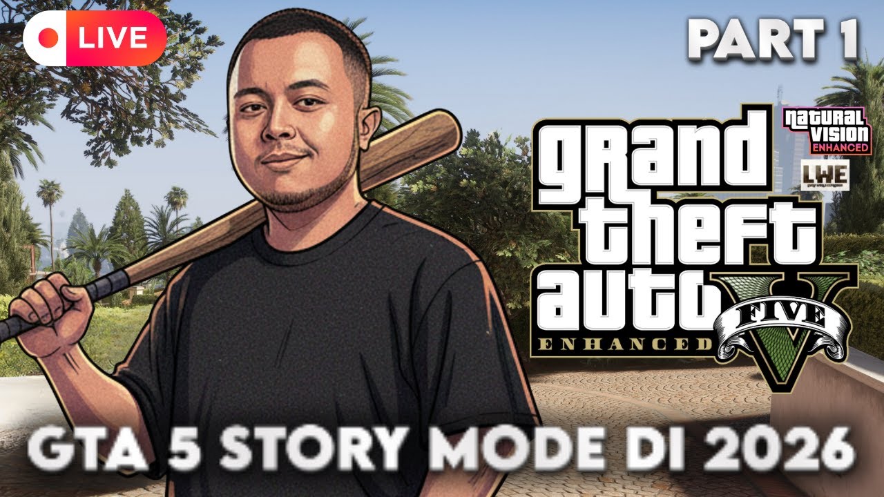 [ GTA 5 ENHANCED ] Gw Instal Mod Grafis , Gamenya jadi kayak game baru, TAMATIN ga??
