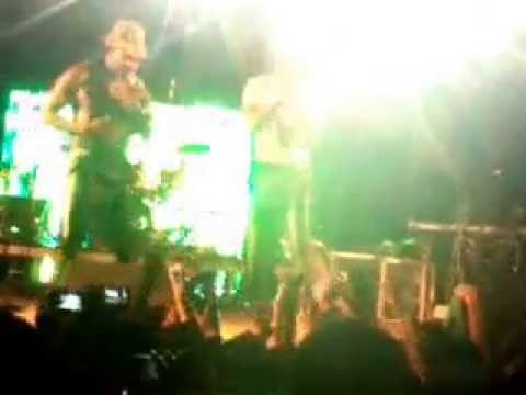 Yudifox e Sander Love no festival de Sagres em Bissau