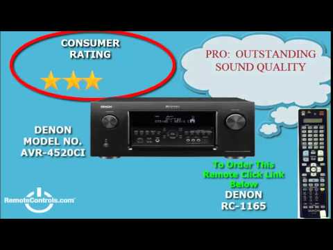 Review Denon Home Theater Receiver With Apple Airplay 9.2 Channel - AVR-4520CI