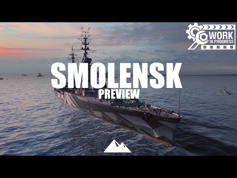 SMOLENSK, 4x4 130mm sind eine Wucht! - World of Warships | [Preview] [Deutsch] [60fps]