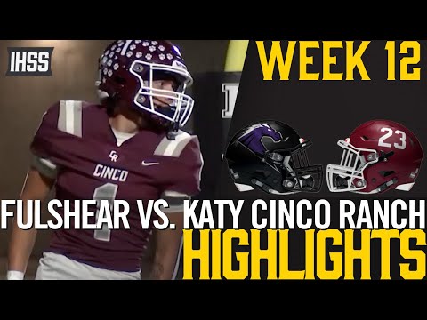 Cinco Ranch Dominates Fulshear 47-21 to Advance in 6A-D1 Playoffs