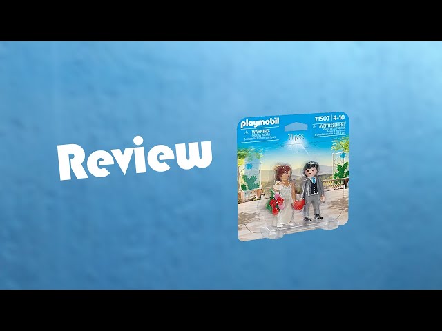 Vídeo relacionado con PLAYMOBIL 71507 Duo Pack Pareja de Novios, a Partir de 4 años
