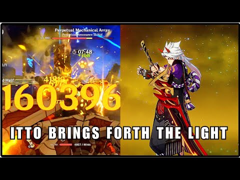 C1 Itto Max Damage Showcase 2.7 Spiral Abyss 12 - 3-2 PMA Genshin Impact