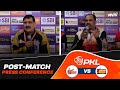 PKL 12 M35 Bengaluru Bulls Vs Telugu Titans Press Conference Ft Vijay Yogesh