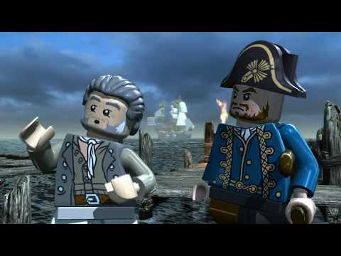 LEGO Pirates of the Caribbean Walkthrough Part 18 - White Cap Bay (On Stranger Tides)