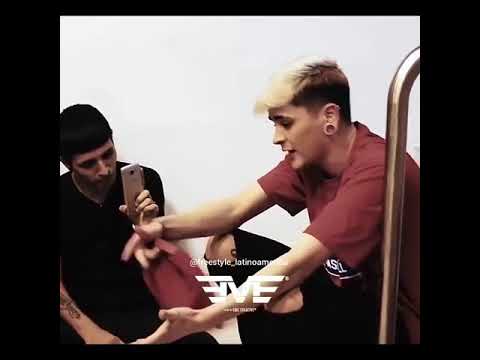 Lit Killah y Kodigo haciendo Freestyle