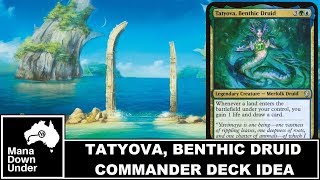 MTG Commander Deck Idea - Tatyova, Benthic Druid (Landfall, Draw, Lifegain, Simic)