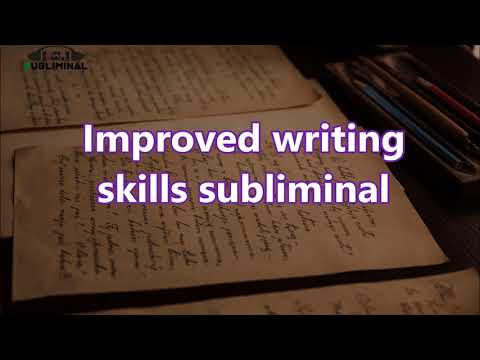 Improved Handwriting Skills Subliminal