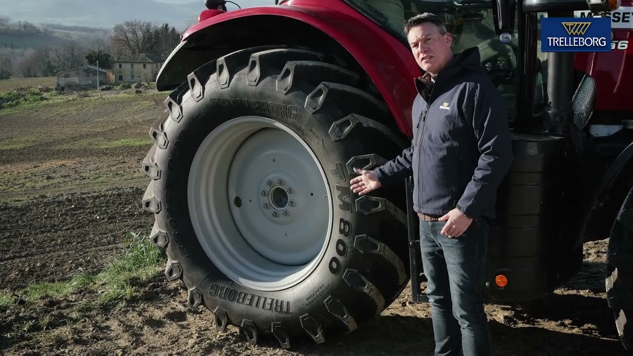 Trelleborg Tires Pills - Discover the new TM800 ProgressiveTraction®