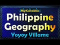 PHILIPPINE GEOGRAPHY - Karaoke version in the style of GEOGRAPHY YOYOY VILLAME