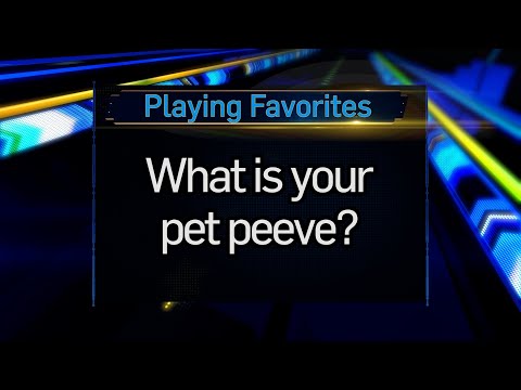 Playing Favorites: Pet Peeves with Sports Stars of Tomorrow
