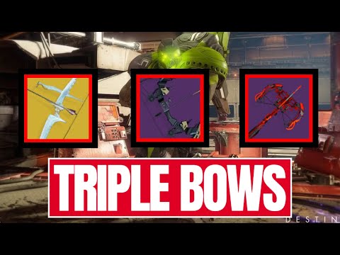 SOLO Grandmaster Nightfall W/Triple Bows | Harder Version No BOONS | Arms Dealer Destiny 2