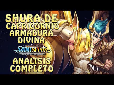 SHURA OF CAPRICORN DIVINE ARMOR! NEW KING PRAFATA! COMPLETE ANALYSIS! Saint Seiya Awakening