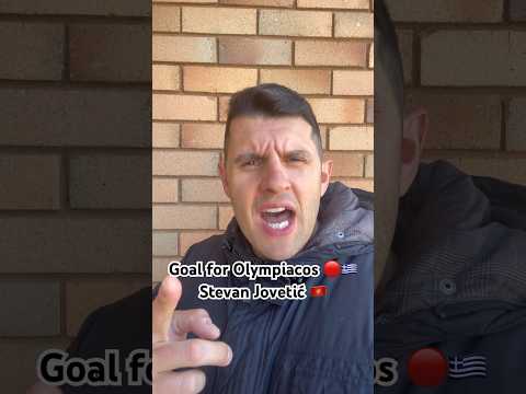 ICYMI Stevan Jovetić 🇲🇪ex Man City EPL winner signed in Greece 🔴🇬🇷#olympiacos #footballshorts