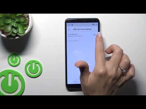 How to Lock SIM Card with SIM PIN in CUBOT Note 9 - Add PIN to SIM Card
