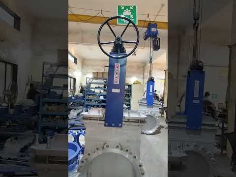 Cylinder Operated Knife Edge Gate Valve