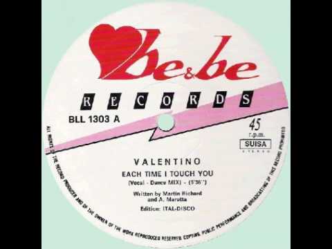 Valentino - Each Time I Touch You ( 1983 Italo Disco Collection)