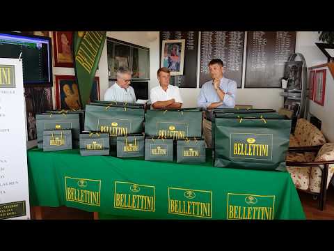 Premiazione gara TROFEO BELLETTINI - G.C.Punta Ala 18.08.2017