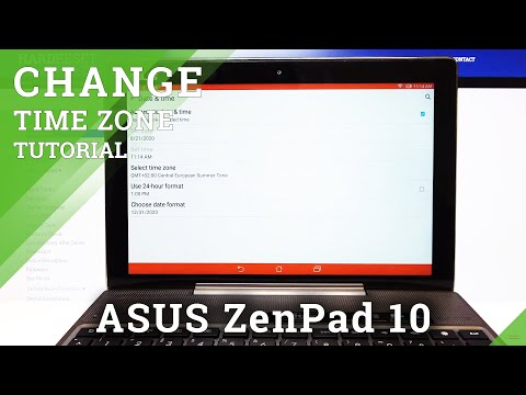 How to Change Date and Time in ASUS ZenPad 10  – Set Up Time and Date