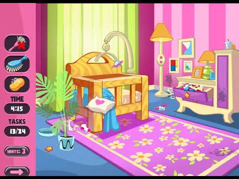 Sweet Home Cleaning Princess House GamePlay - YouTube
