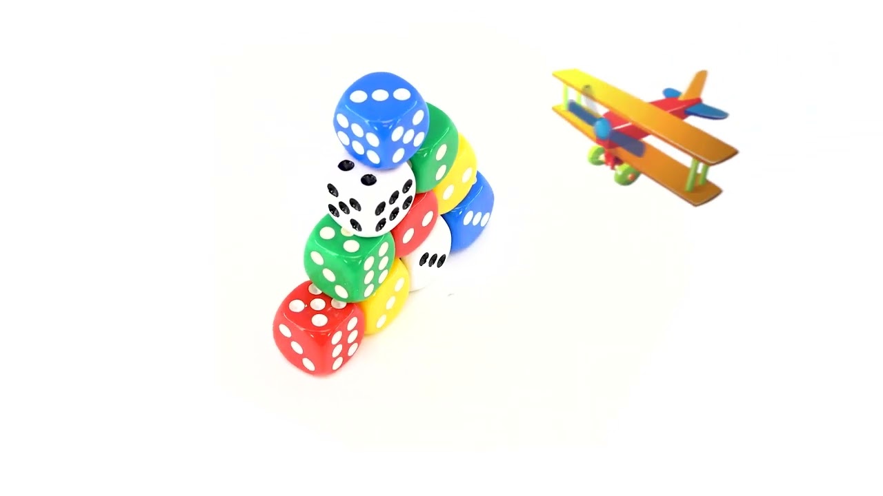 Six Sided Dice Set (D6) Set of 8