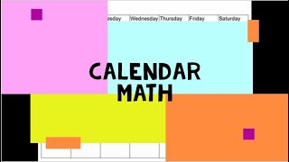 Calendar Math May 5, 2020