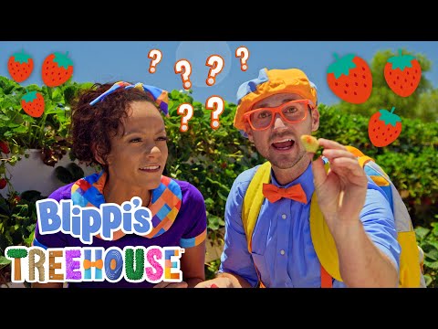 Blippi Visits A Plant and Animal Farm! | Blippi's Treehouse | Fun and Educational Videos for Kids