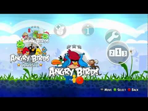 angry birds trilogy xbox 360 video