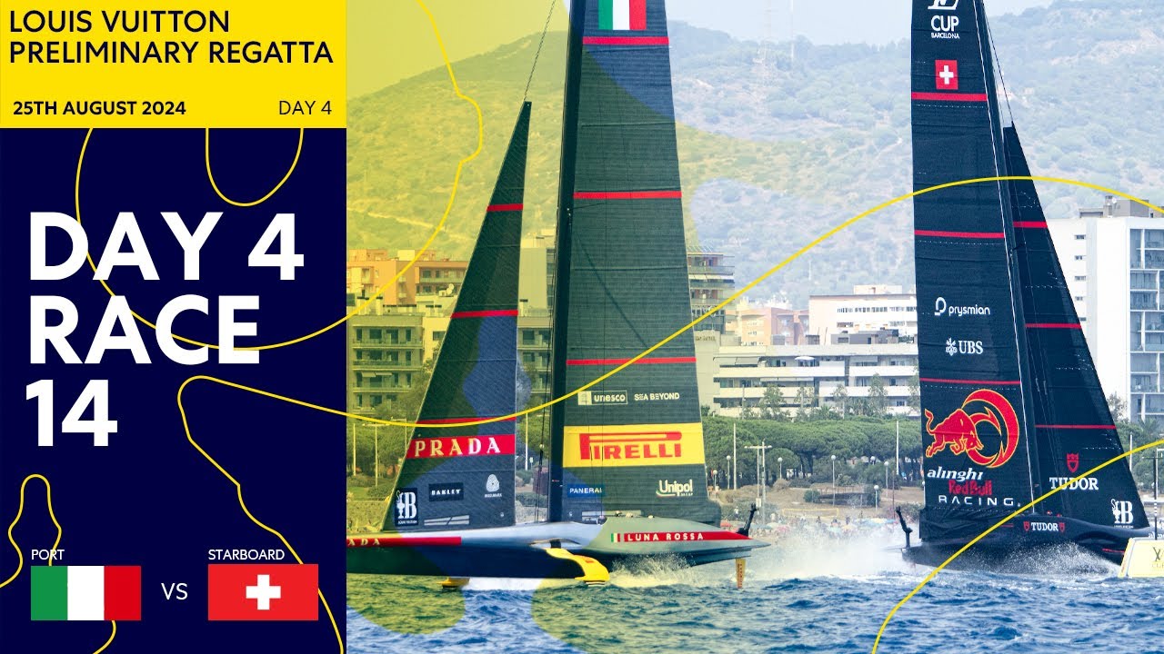 Luna Rossa Prada Pirelli vs. Alinghi Red Bull Racing - Full Race 25/08/2024