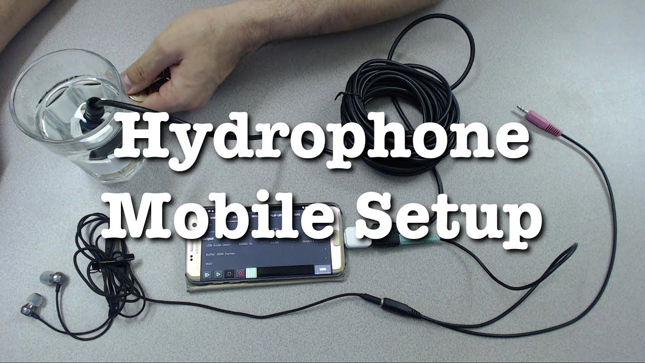 Hydrophone Mobile Setup