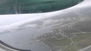 preview picture of video 'Wideroe Dash 8-200 LN-WSA departing Berlevag bound for Batsfjord'