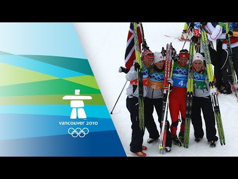 Cross Country Skiing Women 4X5KM Relay Highlight | Vancouver 2010